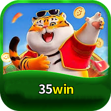 Imagem promocional da 35win mostrando a plataforma e suas vantagens